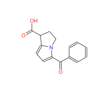 CAS： 74103-06-3，中文名稱： 酮咯酸 英文名稱：Ketorolac 