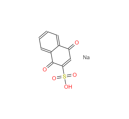 CAS：7045-83-2，中文名稱： 1,4-二氫-1,4-二氧代-2-萘硫酸鈉鹽 英文名稱：Sodium 1,4-dioxo-1,4-dihydronaphthalene-2-sulfonate 