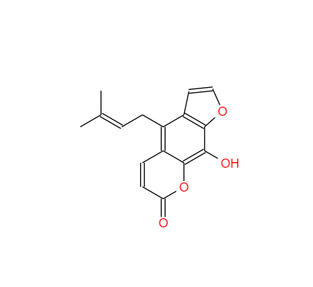 CAS： 642-05-7，中文名稱： 別歐前胡素 英文名稱：ALLOIMPERATORIN 