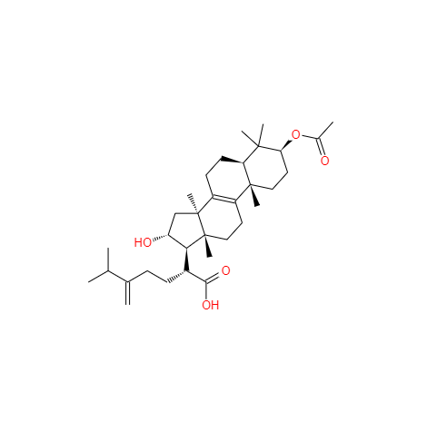  CAS： 29070-92-6，中文名稱： 茯苓酸 英文名稱：Pachymic acid