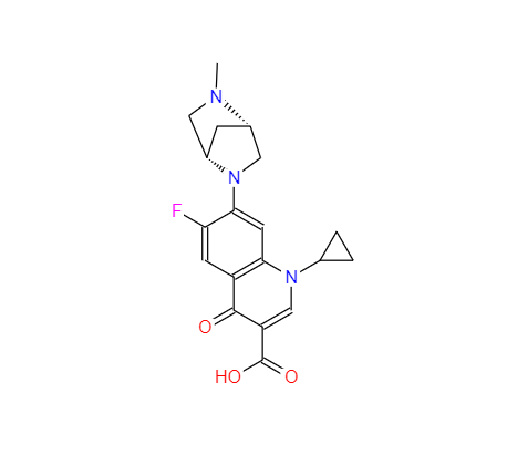 CAS： 112398-08-0，中文名稱： 達諾沙星 英文名稱：DANOFLOXACIN 