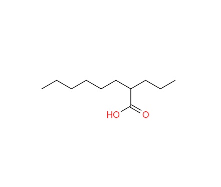 CAS： 31080-41-8，中文名稱： 2-丙基辛酸 英文名稱：decane 4-carboxylic acid 