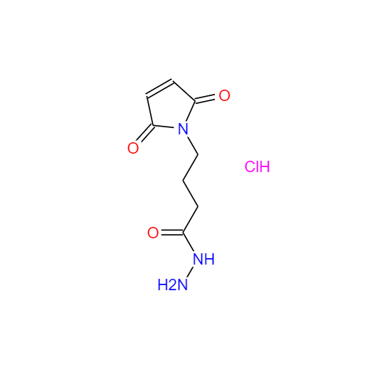 CAS： 1588441-05-7，中文名稱(chēng)： 4-馬來(lái)酰亞胺丁酰肼鹽酸鹽 英文名稱(chēng)：4-MaleiMidobutyricAcidHydrazidehydrochloride 