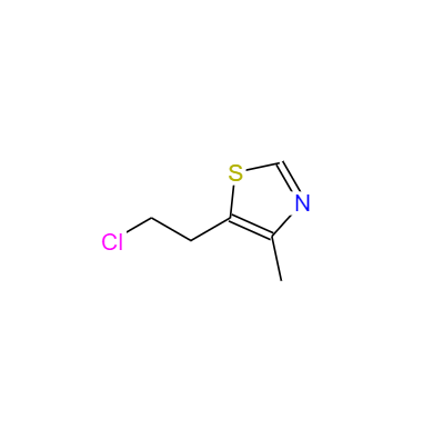 CAS： 533-45-9，中文名稱(chēng)： 氯美噻唑 英文名稱(chēng)：Clomethiazole 