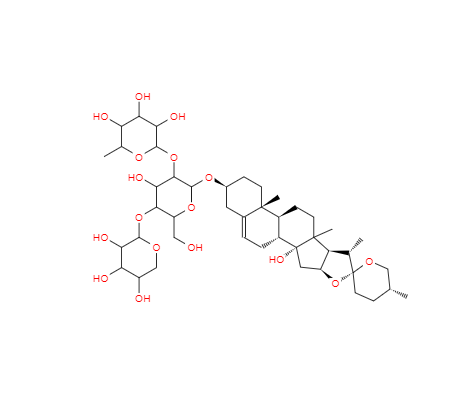  CAS： 1111088-89-1，中文名稱： 14-羥基麥冬皂苷C 英文名稱：14-hydroxy sprengerinin C