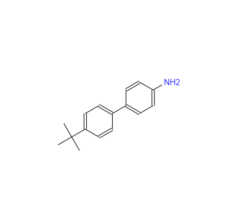 CAS： 5728-71-2，中文名稱： 4'-(叔丁基)-[1,1'-聯(lián)苯]-4-胺 英文名稱：4'-(tert-Butyl)-[1,1'-biphenyl]-4-amine 