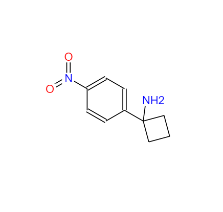 CAS： 1260672-25-0，中文名稱： 1-(4-硝基苯基)環(huán)丁胺 英文名稱：1-(4-Nitrophenyl)cyclobutanamine 