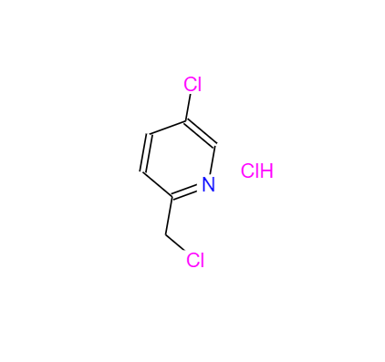  CAS： 124425-84-9，中文名稱： 5-氯-2-氯甲基吡啶鹽酸鹽 英文名稱：5-Chloro-2-(chloromethyl)pyridinehydrochloride