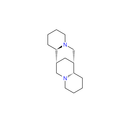 CAS： 492-08-0，中文名稱： (+)-鷹爪豆堿 英文名稱：(+)-Sparteine 