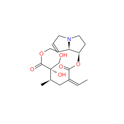 CAS： 480-54-6，中文名稱： 倒千里光堿 英文名稱：Retrorsine 