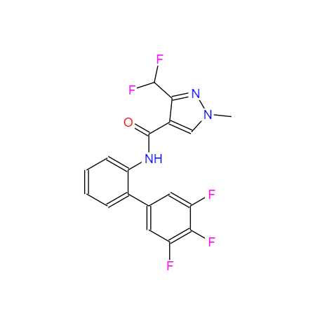 CAS： 907204-31-3，中文名稱： 氟苯吡菌胺 英文名稱：Fluxapyroxad 