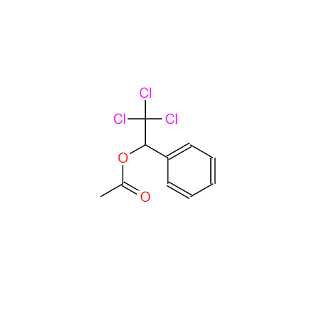  CAS： 90-17-5，中文名稱： 乙酸-α-(三氯甲基)芐酯 英文名稱：α-(Trichloromethyl)benzyl acetate