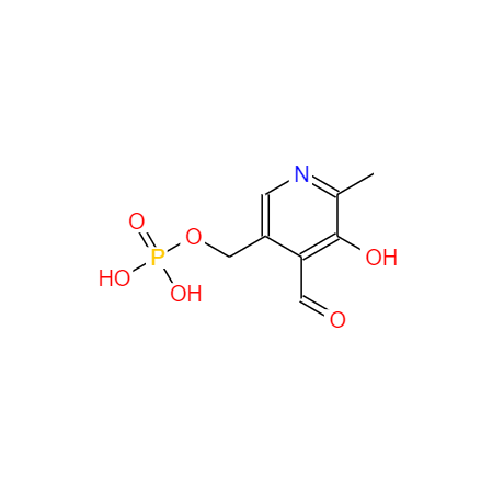  CAS： 54-47-7，中文名稱： 磷酸吡哆醛 英文名稱：Pyridoxal phosphate