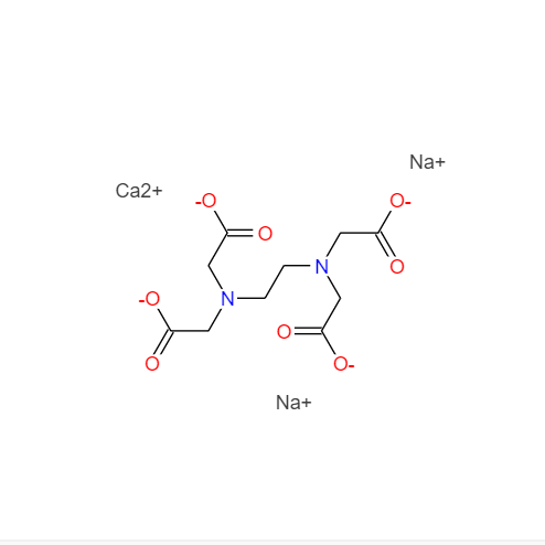 CAS： 62-33-9，中文名稱： 乙二胺四乙酸 鈣二鈉鹽 英文名稱：Ethylenediaminetetraacetic acid calcium disodium salt 