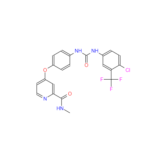 CAS： 1130115-44-4，中文名稱： 索拉非尼D3 英文名稱：Sorafenib D3 