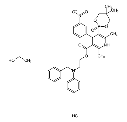 CAS： 111011-76-8，中文名稱： 鹽酸依福地平乙醇鹽 英文名稱：Efonidipinehydrochloridemonoethanolate 