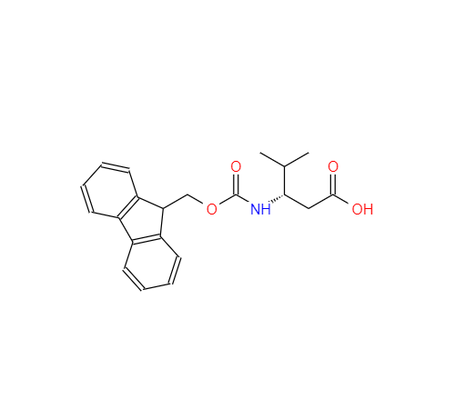 CAS： 266318-79-0，中文名稱： N-Fmoc-(S)-3-氨基-4-甲基戊酸 英文名稱：Fmoc-D-beta-homovaline 