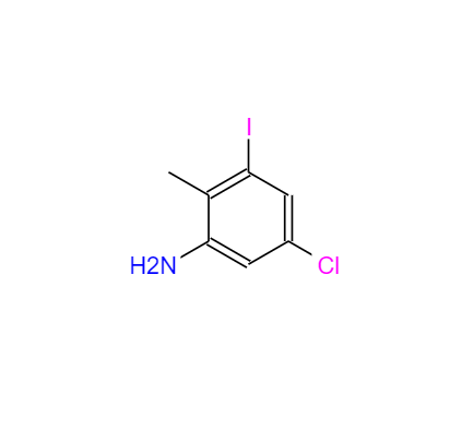 CAS： 870606-29-4，中文名稱： 5-氯-3-碘-2-甲基苯胺 英文名稱：5-Chloro-3-iodo-2-methylaniline 
