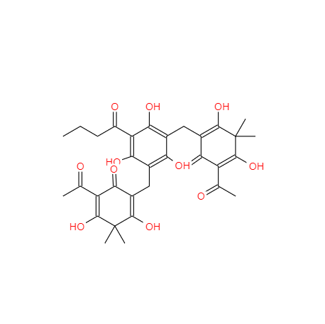 CAS： 38226-84-5，中文名稱： 綿馬酸ABA 英文名稱：TrisalbaspidinABA 