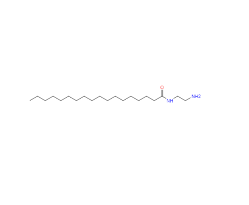CAS： 871-79-4，中文名稱： N-十八烷酰乙二胺 英文名稱：N-(2-aminoethyl)octadecanamide 