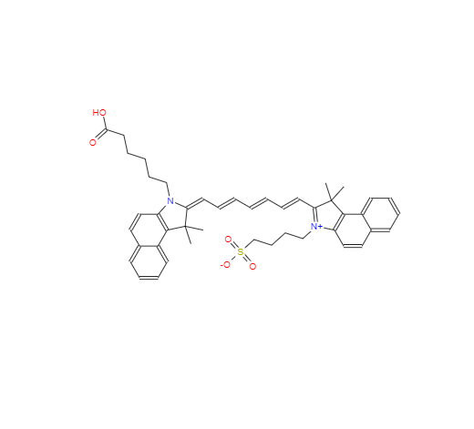 CAS： 181934-09-8，英文名稱：Cy7.5 Acid(mono SO3) 