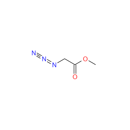 CAS： 1816-92-8，中文名稱： 疊氮乙酸甲酯 英文名稱：Azidoacetic acid methyl ester 