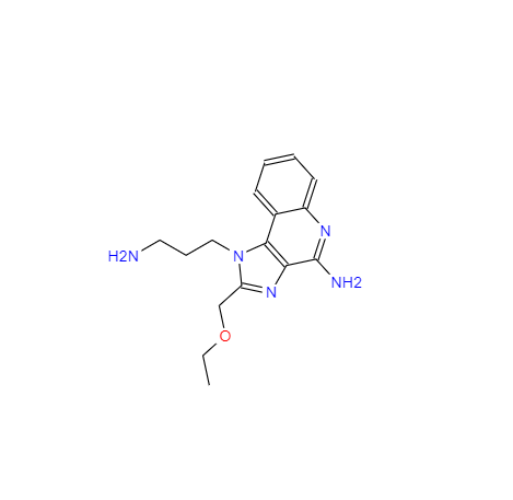  CAS： 823809-16-1，英文名稱：1-(3-Aminopropyl)-2-(ethoxymethyl)-1H-imidazo[4,5-c]quinolin-4-amine