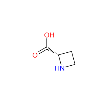 CAS： 2133-34-8，中文名稱： (S)-(-)-2-羧基環(huán)丁胺 英文名稱：L-Azetidine-2-carboxylicacid 