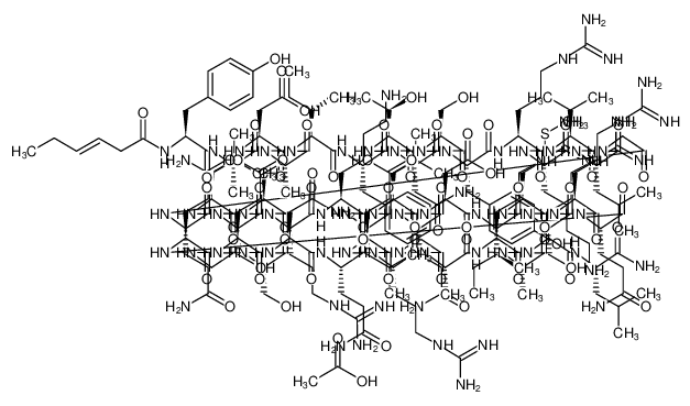 CAS： 901758-09-6，中文名稱： 醋酸替莫瑞林 英文名稱：Tesamorelin acetate 
