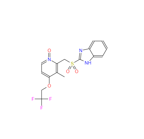 CAS： 953787-54-7，中文名稱： 蘭索拉唑砜氮氧化物 英文名稱：Lansoprazole Sulfone N-Oxide 