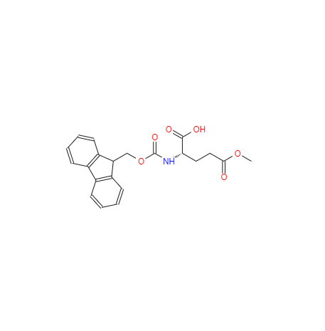 CAS： 145038-50-2，中文名稱： Fmoc-L-谷氨酸-甲酯 英文名稱：Fmoc-Glu(OMe)-OH 