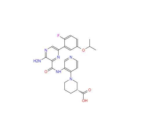 CAS： 2041073-22-5，英文名稱：GNF4877 