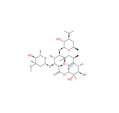  CAS： 127252-80-6，中文名稱(chēng)： 克拉霉素雜質(zhì)O 英文名稱(chēng)：Clarithromycin EP Impurity O