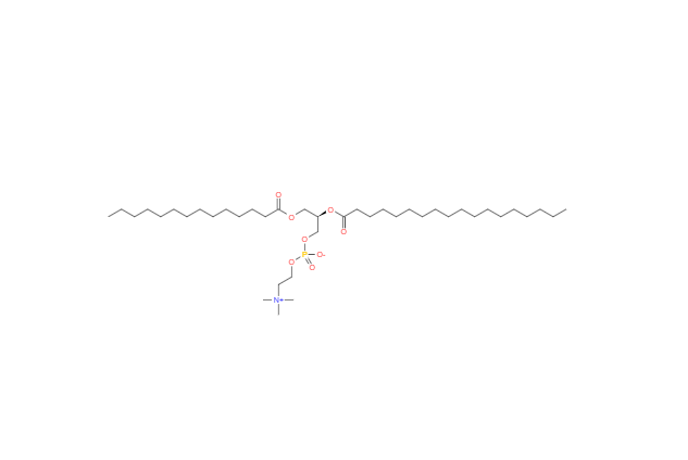 CAS： 76343-22-1，中文名稱： 1-肉豆蔻?；?2-硬脂酰磷脂酰膽堿 英文名稱：1-Myristoyl-2-Stearoylphosphatidylcholine 