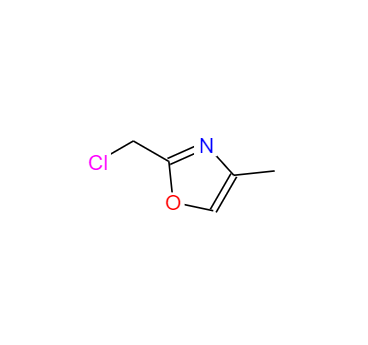 CAS： 1196157-12-6，英文名稱：2-(chloromethyl)-4-methyl-1,3-oxazole 