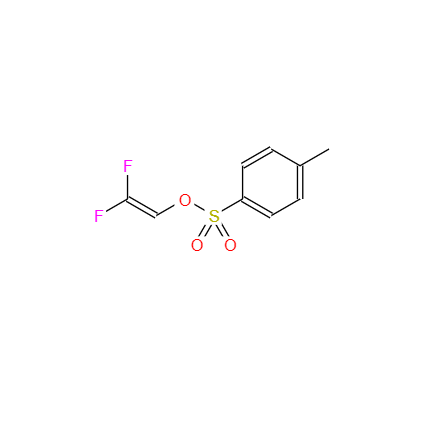 CAS： 185739-14-4，中文名稱： 2,2-二氟乙烯基-4-甲基苯磺酸酯 英文名稱：Toluene-4-sulfonic acid 2,2-difluoro-vinyl ester 