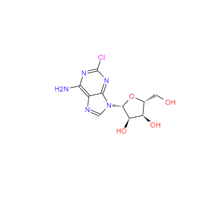 CAS： 146-77-0，中文名稱： 2-氯腺苷 英文名稱：2-Chloroadenosine 
