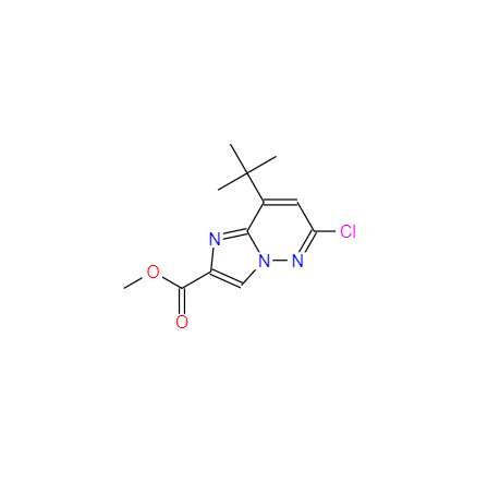  CAS： 1690176-75-0，英文名稱：Methyl 8-(tert-butyl)-6-chloroimidazo[1,2-b]pyridazine-2-carboxylate