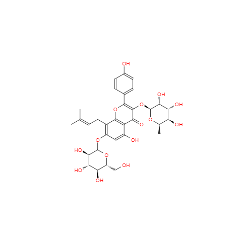 CAS： 39012-04-9，中文名稱： 淫羊藿屬苷A 英文名稱：Epimedoside A 