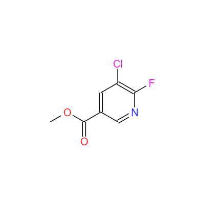 CAS： 1171918-85-6，英文名稱：Methyl 5-chloro-6-fluoronicotinate 