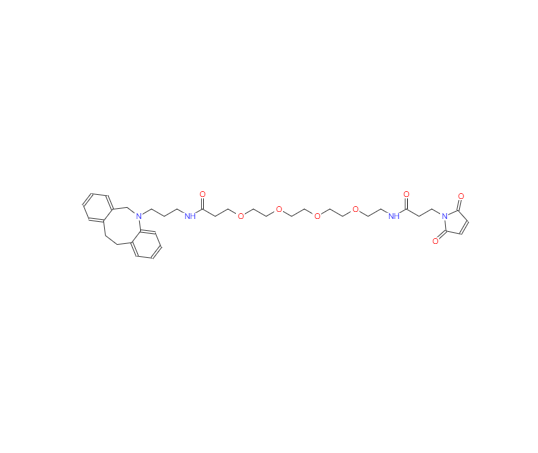CAS： 1480516-75-3，英文名稱：DBCO-PEG4-Maleimide 