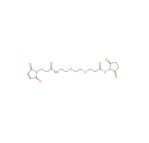  CAS： 955094-26-5，英文名稱：Mal-amido-PEG2-NHS