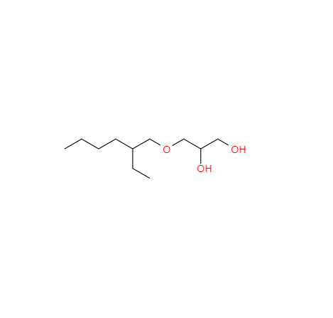 CAS： 70445-33-9，中文名稱： 辛氧基甘油 英文名稱：3-[2-(Ethylhexyl)oxyl]-1,2-propandiol 