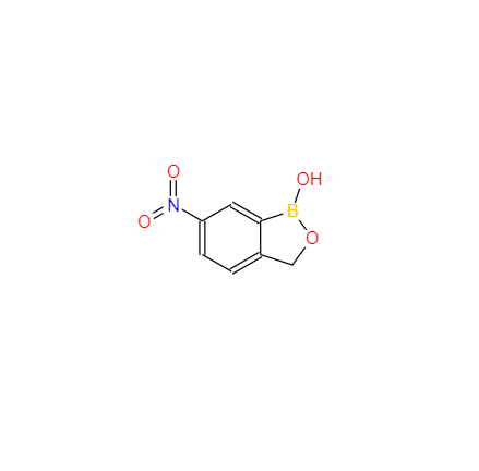 CAS： 118803-40-0，中文名稱： 2-羥基甲基-5-硝基苯硼酸半酯 英文名稱：(2-Hydroxymethyl-5-Nitro)Benzeneboronic Acid Dehydrate 