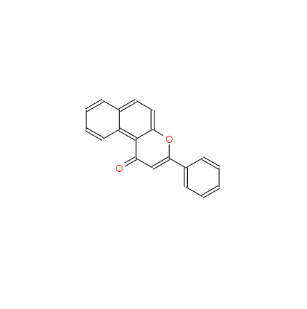 CAS： 6051-87-2，中文名稱： β-萘黃酮 英文名稱：β-Naphthoflavone 