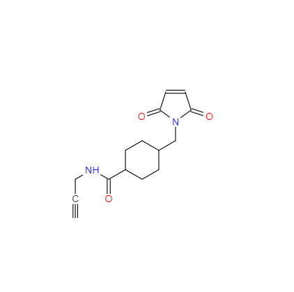 CAS： 1036847-90-1，中文名稱： 4-((2,5-二氧代-2,5-二氫-1H-吡咯-1-基)甲基)-N-(丙-2-炔-1-基)環(huán)己烷甲