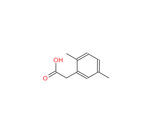 CAS： 13612-34-5，中文名稱： 2,5-二甲基苯乙酸 英文名稱：2-(2,5-Dimethylphenyl)aceticacid 