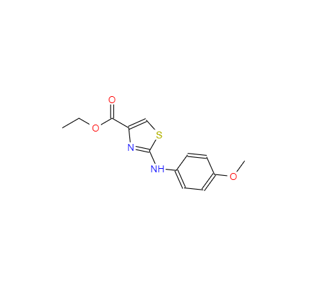 CAS： 126533-79-7，英文名稱：Ethyl 2-(4-methoxy-phenylamino)-4-thiazolecarboxylate 