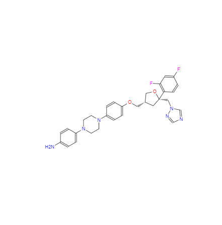 CAS： 184378-04-9，中文名稱： 泊沙康唑雜質30 英文名稱：Posaconazole Impurity 30