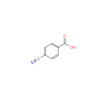 CAS： 619-65-8，中文名稱： 4-氰基苯甲酸 英文名稱：4-Cyanobenzoic acid 